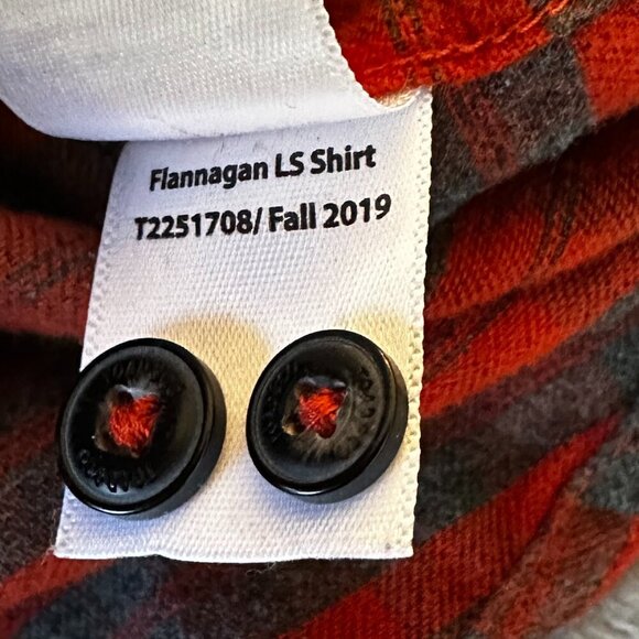 Toad & Co Flannagan Long Sleeve Flannel Shirt Men's XXL Plaid - Picture 3 of 7